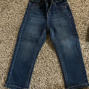 Girl jeans adjustable waist